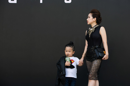 Tín đồ thời trang Việt khoe con trong ảnh street style - 2