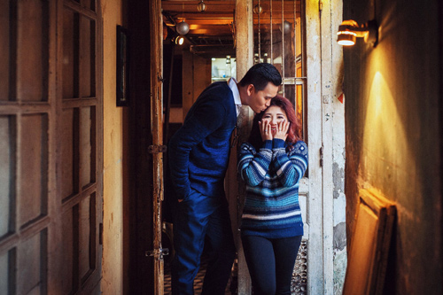 Ảnh cưới của cặp đôi “Từ miền Tây ngược ra Bắc” - 12