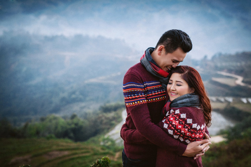 Ảnh cưới của cặp đôi “Từ miền Tây ngược ra Bắc” - 15