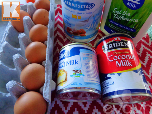 Mê mẩn với bánh flan bông lan socola ngon mát - 1