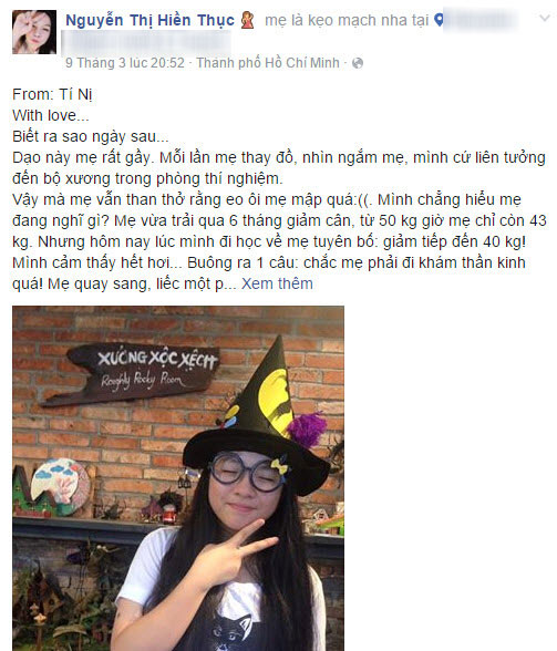 Con gái Hiền Thục viết văn tả mẹ “như trẻ trâu thứ thiệt” - 1
