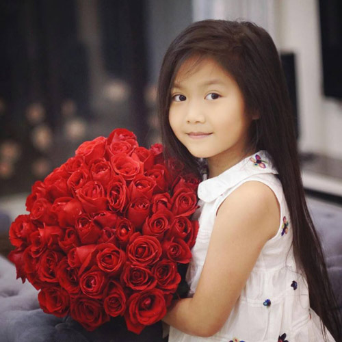 Ảnh dáng chuẩn, mặt xinh của cô bé điệu nhất ‘Bố ơi’ mùa 2 - 10
