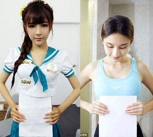 Giới trẻ lại rộ mốt khoe eo thon bằng... giấy A4 - 3
