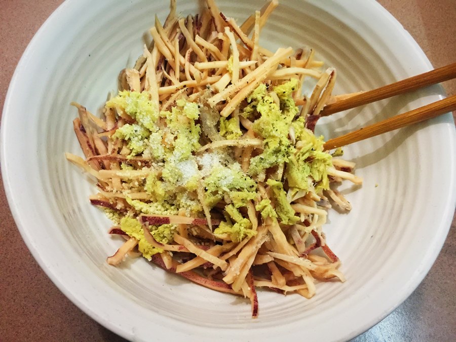 Mực khô xào su hào gợi nhớ về bà và mẹ - MN42343 - 4