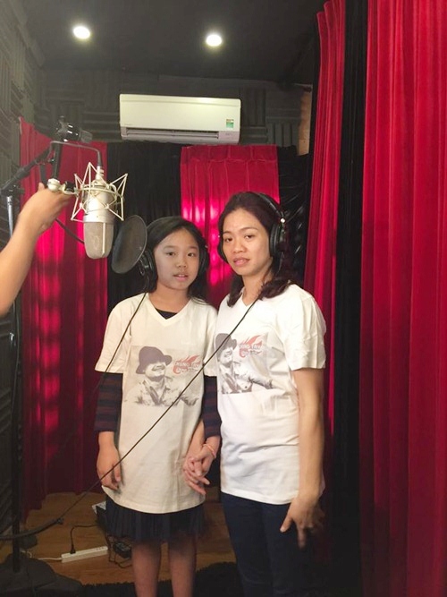 Vợ con vượt nỗi đau, đi thu âm ca khúc của Trần Lập - 1