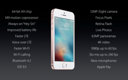 Apple ra mắt iPhone SE: quot;Hồn iPhone 6S, da iPhone 5Squot; giá gần 9 triệu đồng - 3