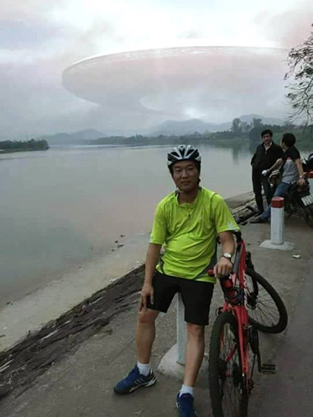 Ảnh đám mây khổng lồ hình đĩa bay ở Huế gây xôn xao - 1