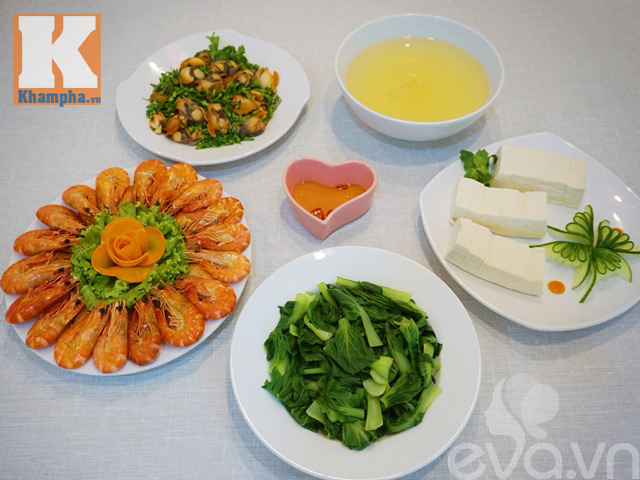 Ngon mê mẩn với bữa cơm chiều sang chảnh - 1