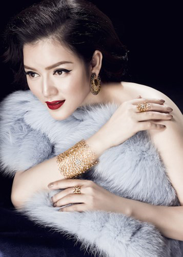 Lý Nhã Kỳ trẻ trung như thiếu nữ với tóc mái thưa - 7