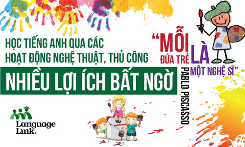 Học tiếng Anh qua nghệ thuật, thủ công: Nhiều lợi ích bất ngờ - 1
