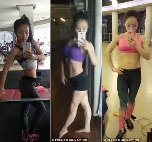 Mẹ bầu Trung Quốc khoe bụng 6 múi đẹp hoàn hảo - 4