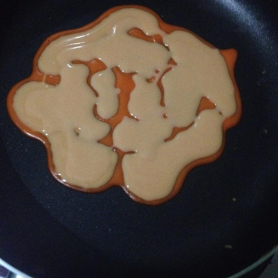 Bánh pancake hình hoa hồng tặng mẹ - MN22406 - 2