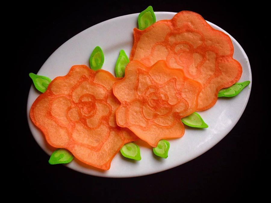 Bánh pancake hình hoa hồng tặng mẹ - MN22406 - 8