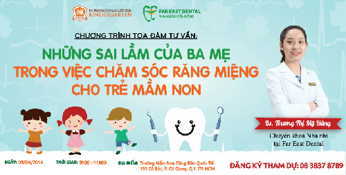 Những sai lầm trong chăm sóc răng miệng cho trẻ mầm non - 3