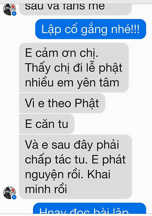 Rơi nước mắt trước tin nhắn cuối cùng Trần Lập gửi Thanh Lam - 2