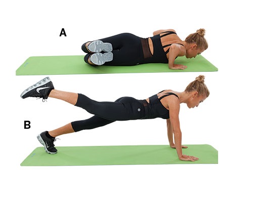 4 động tác chuẩn cho vòng eo và mông đẹp như mơ - 1