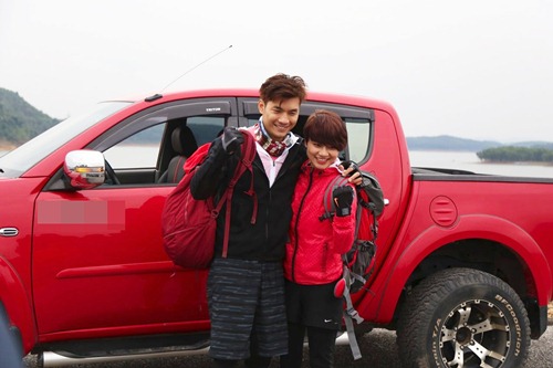 Hài hước với hình ảnh Tiến Đạt - Lincoln cưỡi xế cổ bé tí teo - 7