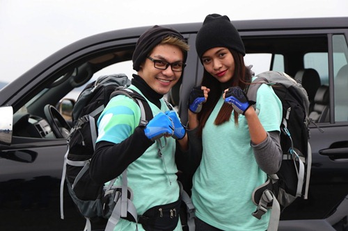 Hài hước với hình ảnh Tiến Đạt - Lincoln cưỡi xế cổ bé tí teo - 5