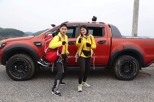 Hài hước với hình ảnh Tiến Đạt - Lincoln cưỡi xế cổ bé tí teo - 8