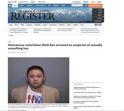 Báo nước ngoài: Minh Béo có thể bị phạt tù 5 năm 8 tháng - 1