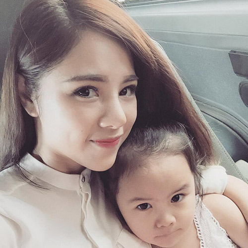MC 30 tuổi mang gương mặt 9x và cô con gái xinh như búp bê - 11