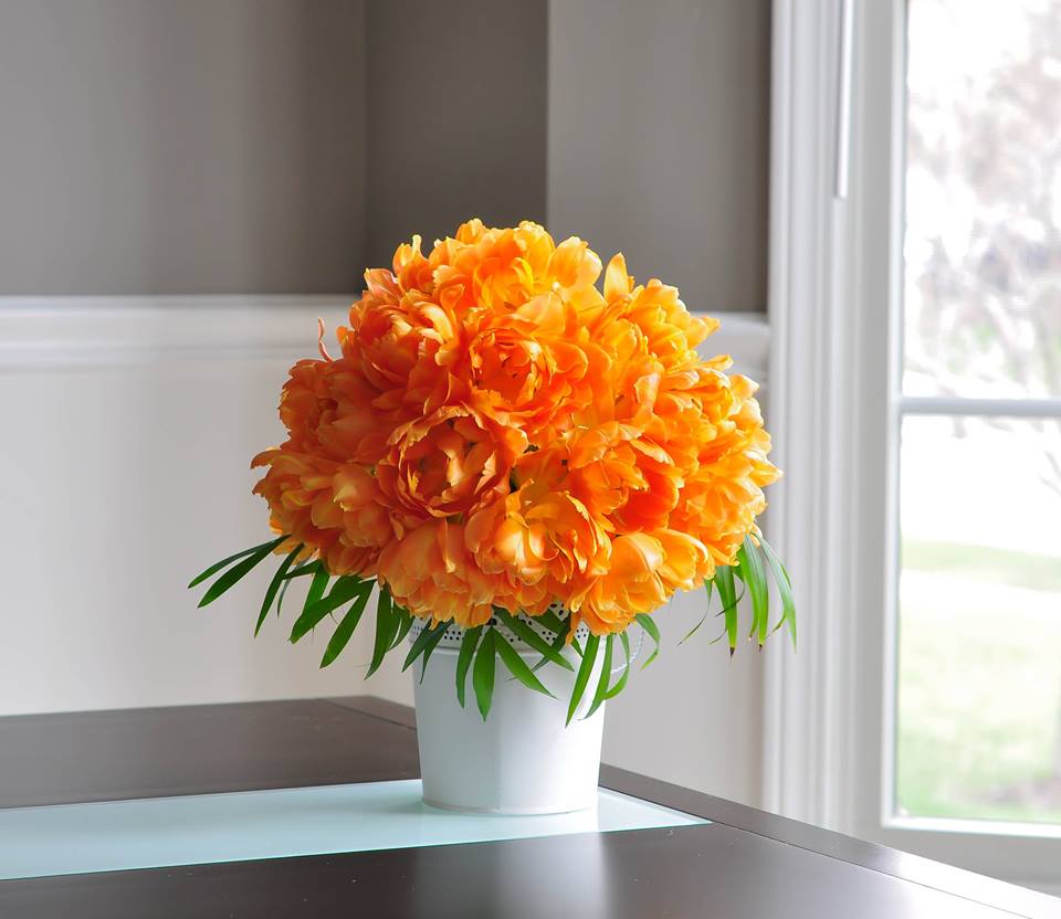 Mê mẩn tài cắm hoa Tulip của mẹ bầu Việt ở Mỹ - 19