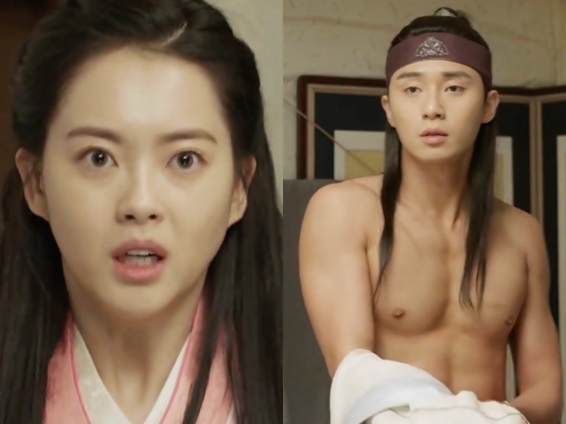 Hwarang tập 5: Go Ara tim đập loạn khi lỡ thấy anh hờ cởi áo