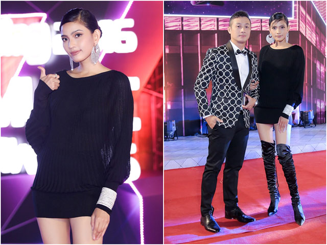 Trương Thị May kiều diễm, đẹp đôi bên MC, ông bố hai con Anh Tuấn