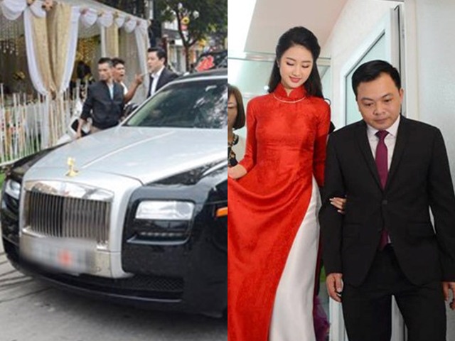 Chồng đại gia tặng siêu xe 10 tỷ đồng cho Hoa hậu Thu Ngân trong đám hỏi