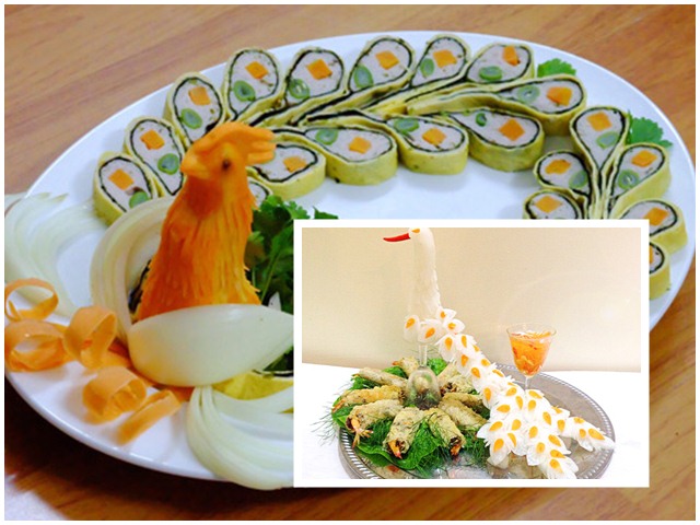 Cách làm nem công, chả phượng đẹp lung linh đón Tết về
