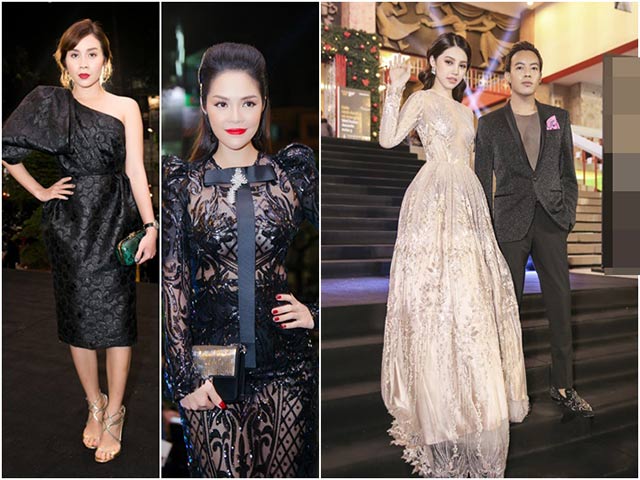 Jolie Nguyễn đẹp kiêu sa, nổi bật bên 2 bà mẹ bỉm sữa đình đám của showbiz