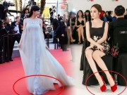 Thời trang - Ngả mũ trước trình đi giày cao gót của 3 sao Việt thấp bé này