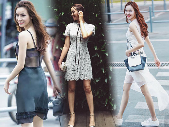 Thời trang nhìn cái là mê của cô gái được dự đoán sẽ soán ngôi Hồ Ngọc Hà