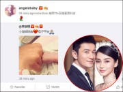 Giải trí - Lộ hình ảnh đầu tiên của bé trai nhà Angela Baby - Huỳnh Hiểu Minh