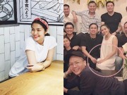 Giải trí - Tăng Thanh Hà lộ rõ bụng bầu trong tiệc sinh nhật của ông xã Louis Nguyễn