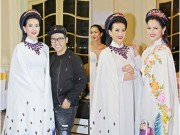 Giải trí - Hai "mẹ đơn thân" Anh Thư, Diễm Châu đọ vẻ lộng lẫy trong hậu trường