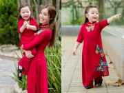 Thời trang - Elly Trần và Cadie Mộc Trà mặc áo dài đôi đẹp phát ghen