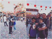 Giải trí - Sống trên đất Mỹ, Kim Hiền và chồng Việt kiều vẫn đón Xuân rất truyền thống