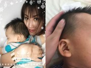 Làm mẹ - Phi Thanh Vân thức trắng đêm khi lần đầu làm mẹ đơn thân con đã bị nổi mẩn khắp người