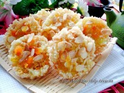 Bếp Eva - Xôi chiên giòn vị cam lạ miệng mà ngon