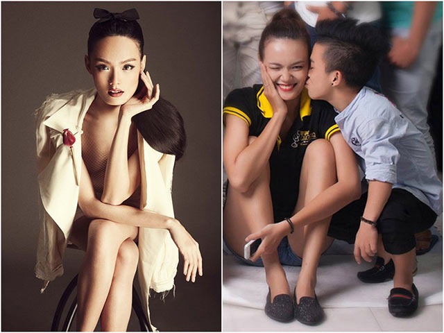 Chia tay chú lùn Xuân Tiến, Thanh Thảo Next Top đã có bạn trai mới