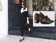 Thời trang - Hoa hậu Đỗ Mỹ Linh đụng giày hiệu xa xỉ với loạt sao quốc tế