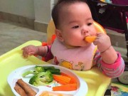 Làm mẹ - Thực đơn ăn dặm đủ 4 nhóm dinh dưỡng giúp con lên cân lành mạnh của mẹ trẻ Hà Nội