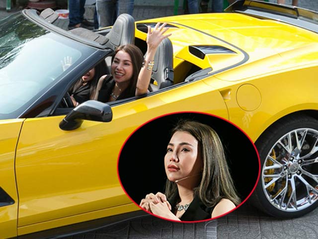 Đi siêu xe mui trần giá 10 tỷ, Trà Ngọc Hằng bất ngờ khiến 250 người có mặt bật khóc