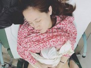 Bà bầu - Lần thứ 4 mang thai, mẹ U30 Hà Nội vẫn không chịu "bớt xinh" khi lên bàn đẻ