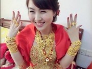 Tin tức - Hoa mắt với đám cưới "tắm trong vàng" của cô dâu TQ