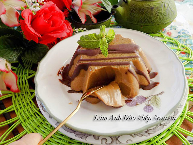 Thơm ngon, mát lịm với panna cotta vị cà phê ai cũng mê