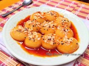 Bếp Eva - Bánh chay rim đường lạ miệng cho Tết Hàn thực