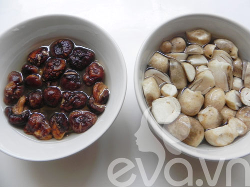 Đổi món với lòng gà xào nấm - 3