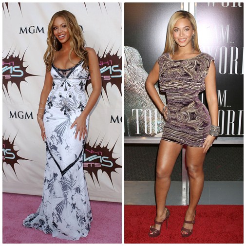 Beyonce cũng từng là thảm họa thời trang